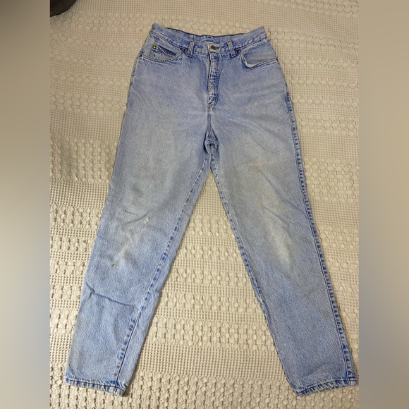 VINTAGE 80s Levis Native Blue Women’s Mom Jeans Made in USA Size 14 - Picture 13 of 16